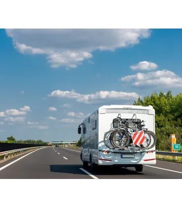 PLACA SEÑAL CARGA SALIENTE HOMOL. V20 500x500 PLASTICA