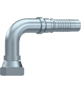 HEMBRA GIRATORIA 90° BSP CON JUNTA (SERIE INTERLOCK)