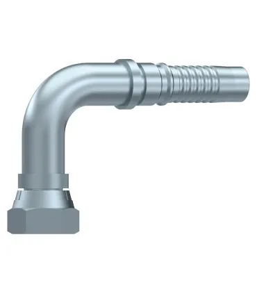 HEMBRA GIRATORIA 90° BSP CON JUNTA (SERIE INTERLOCK)