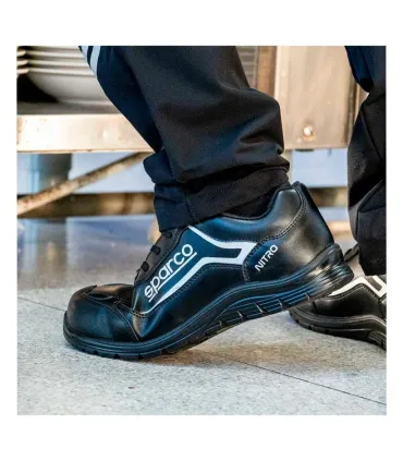 ZAPATILLA SPARCO NITRO MIKKO S3 ESD NEGRA