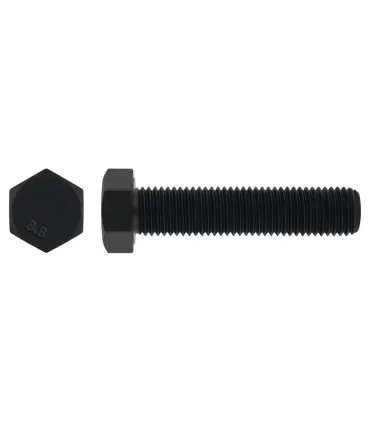 TORNILLO DIN 933 8.8 METRICA FINA NEGRO