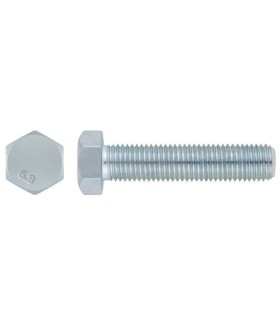 M8X30 TORNILLO HEXAGONAL DIN 933 6.8 ZINCADO