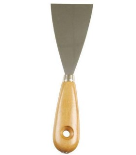 ESPATULA MANGO MADERA 90mm STD