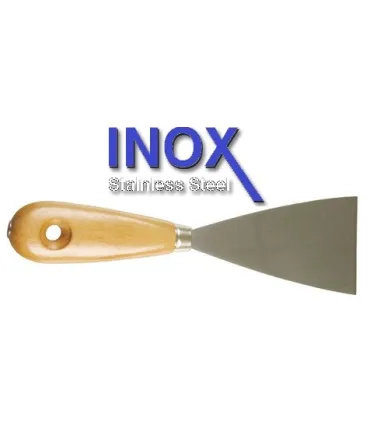 ESPATULA M/MADERA INOX FLEXIBLE 60mm