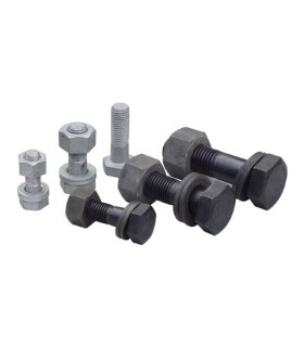 M12X50 TORNILLO HEXAGONAL ESTRUCTURAL DIN 6914 10.9 ZINCADO