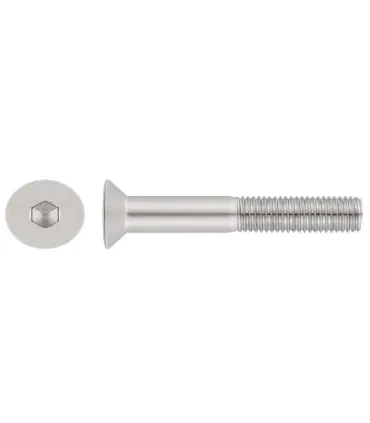 M8X20 TORNILLO AVELLANADO DIN 7991 INOX A4