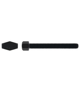 TORNILLO DIN 933 8.8 NEGRO