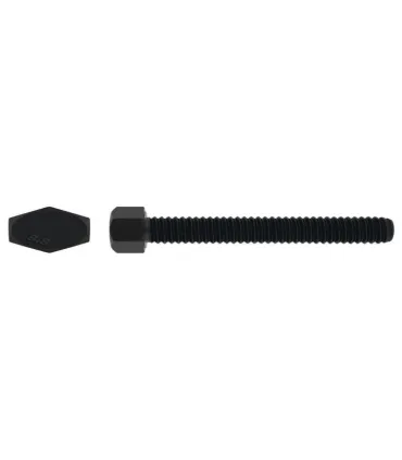 TORNILLO DIN 933 8.8 NEGRO