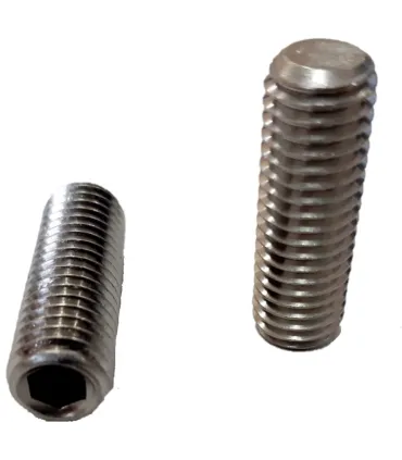 ESPÁRRAGO ALLEN PLANO DIN 913 INOX A4