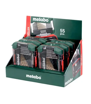 SURTIDO 55 PUNTAS+BROCAS METABO 26707