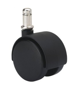 RUEDA GIRAT. SILLA DOBLE D-50 ESPIGA DE 11 MM ALEX 1-0277