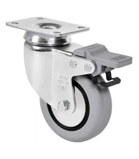 RUEDA GIRAT. 10BHFD100CP-PLGI FRENO ALEX 1-0302