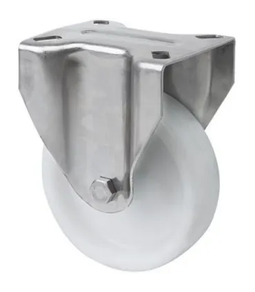 RUEDA FIJA 17ZVI100-UT POLIAMIX INOX ALEX 2-1163