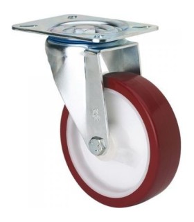 RUEDA GIRAT. 10ZV150-POL POLIURETANOC ALEX 2-2358