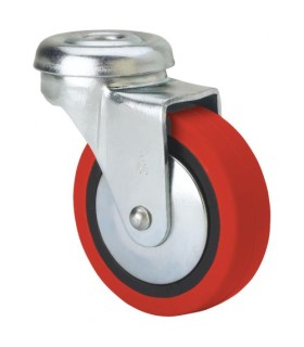 RUEDA POLIU.GIR. AGUJ.PASANTE 30 mm ALEX  2-2570 15Kg