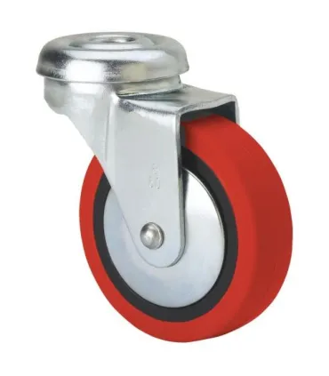 RUEDA POLIU.GIR. AGUJ.PASANTE 30 mm ALEX  2-2570 15Kg