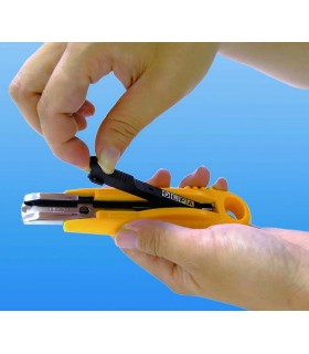 CUTTER OLFA SK-4 SEGURIDAD CUCHILLA AUTO. APTO ZURDOS