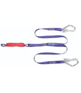 ABSORBEDOR C/ 2 CINTAS + GANCHOS L.TOTAL 0,90mt