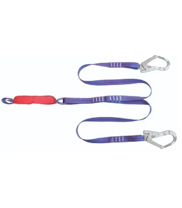 ABSORBEDOR C/ 2 CINTAS + GANCHOS L.TOTAL 0,90mt