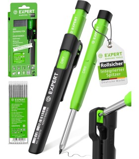 MARCADOR "LAPIZ" EXPERT-DRY CON FUNDA PORTAMINAS Y MINAS
