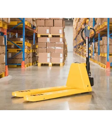 TRANSPALETA ELECTRICA 2.000kg BAT.LITIO POLIURETANO