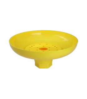 PLATO RECOGEDOR LAVA-OJOS AMARILLO