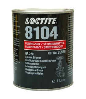 BOTE 1 LIT. GRASA SILICONA ALIMENTARIA LOCTITE 8104