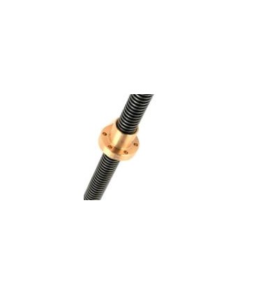 VARILLA ROSCA HUSILLO DIN103 TR-16x4 L 3000mm INOXIDABLE
