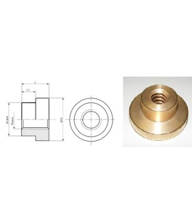 TUERCA BRONCE VALONA VR-50x8 DCHA 90/109x50x75mm