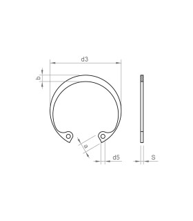 ANILLO SEGER DIN 472 Ø 10 INTERIOR