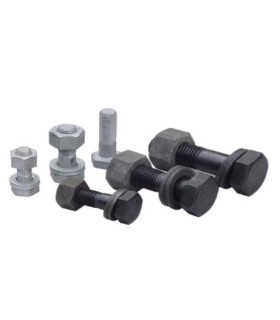 M14X65 TORNILLO HEXAGONAL ESTRUCTURAL DIN 6914 10.9 NEGRO