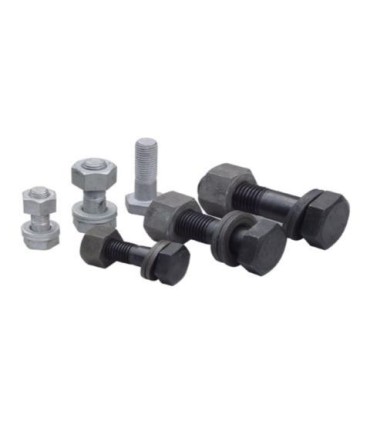 M27X120 TORNILLO HEXAGONAL ESTRUCTURAL DIN 6914 10.9 NEGRO