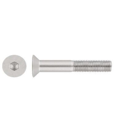M10X100 TORNILLO AVELLANADO DIN 7991 10.9 ZINCADO