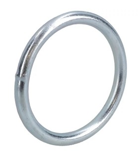 ANILLA SOLDADA ZINC INT. Ø 25 x4mm WLL20kg