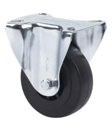 RUEDA FIJA 17TV80-TPGN GOMA NEGRA ALEX 2-0007