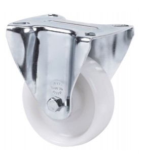 RUEDA FIJA  NYLON d.80 BLANCO ALEX 2-0024 250kg