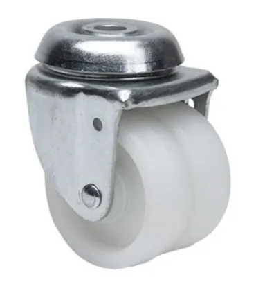 RUEDA GIRAT. 20IR50-I50 POLIAMIX BLANCO ALEX 2-0040