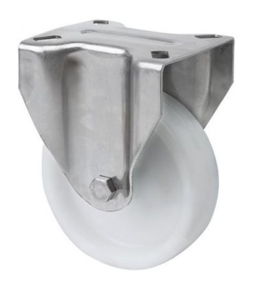 RUEDA FIJA 17ZVI100-UT POLIAMIX INOX ALEX 2-1163