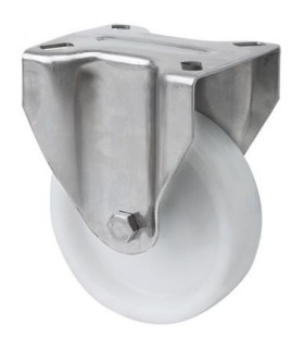 RUEDA FIJA 17ZVI125-UT POLIAMIX INOX ALEX 2-1165