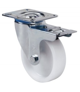 RUEDA GIRAT. 10ZVFD100-UT POLIX.FRENO ALEX 2-1194