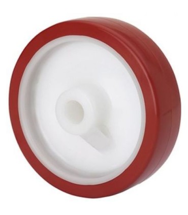 RUEDA POL125-12-40 POLIURETANO ALEX 2-2481