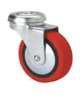 RUEDA POLIU.GIR. AGUJ.PASANTE 30 mm ALEX  2-2570 15Kg