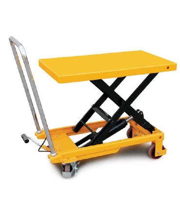MESA ELEVADORA HIDRAULICA 500Kg SIMPLE TIJERA