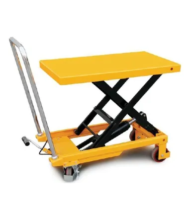 MESA ELEVADORA HIDRAULICA 500Kg SIMPLE TIJERA