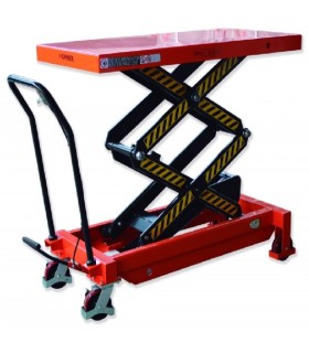 MESA ELEVADORA HIDRAULICA DOBLE TIJERA 350Kg
