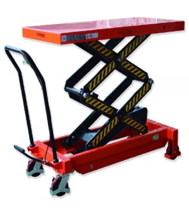 MESA ELEVADORA HIDRAULICA DOBLE TIJERA 350Kg