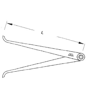 COMPAS PLANOS INTERIORES 600MM