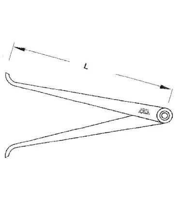 COMPAS PLANOS INTERIORES 600MM