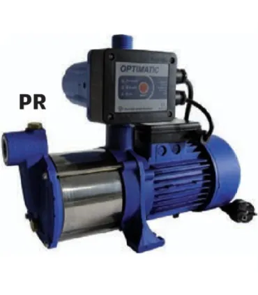 EQUIPO PRESION EH125+ OPTIMATIC 1CV  220V  a 7 MT 5400 LH A 43 MT 600 LH.