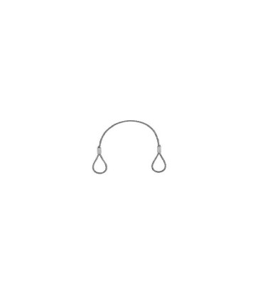 ESLINGA CABLE ACERO 10mm x1m
